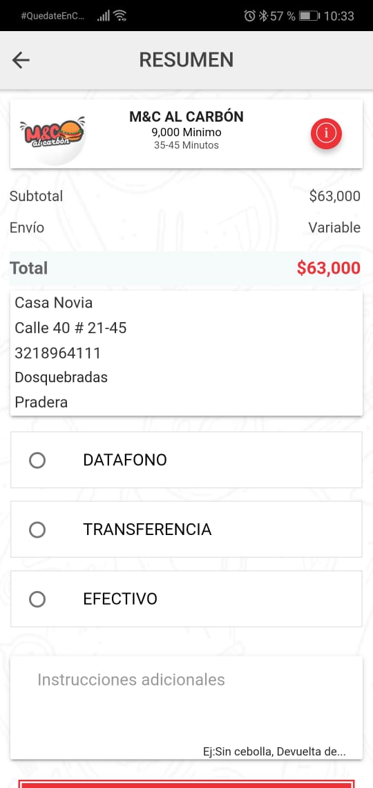 PAGA TU PEDIDO COMO PREFIERAS.